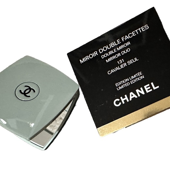 CHANEL NEW Miroir Double Facettes 131 CAVALIER SEUL Duo Mirror Compact NIB - Picture 6 of 7